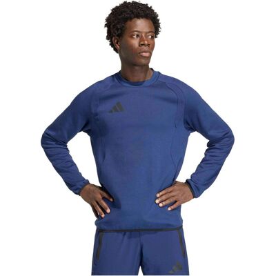 Adidas Herren, Sportshirt, Tt Crew - tenabl/black (L), Blau, Schwarz, L Adidas Herren, Sportshirt, Tt Crew - tenabl/black (L), Blau, Schwarz, L