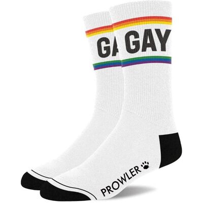 Prowler, Herren, Socken, Gay Socks, Weiss, (Einzelpack, One Size) Prowler, Herren, Socken, Gay Socks, Weiss, (Einzelpack, One Size)