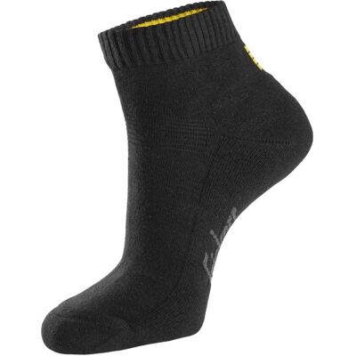 Snickers Workwear, Herren, Socken, Baumwollsocken kurz 9214 - 3er-Pack, Schwarz, (3er Pack, 41 - 44) Snickers Workwear, Herren, Socken, Baumwollsocken kurz 9214 - 3er-Pack, Schwarz, (3er Pack, 41 - 44)