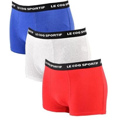 Le Coq Sportif, Herren, Unterhosen, Herren Boxershorts 3er-Pack, Mehrfarbig, (3er Pack, XL) Le Coq Sportif, Herren, Unterhosen, Herren Boxershorts 3er-Pack, Mehrfarbig, (3er Pack, XL)