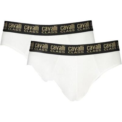 Cavalli Class, Herren, Unterhosen, Bianco Cotton Men Undergarment, Weiss, (M) Cavalli Class, Herren, Unterhosen, Bianco Cotton Men Undergarment, Weiss, (M)