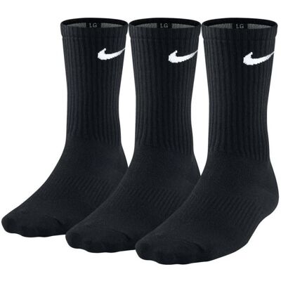 Nike, Herren, Socken, Skarpety Lightweight Crew 3pak kolor czarny, roz. L (SX4704-001), Schwarz, (3er Pack, 42 - 46) Nike, Herren, Socken, Skarpety Lightweight Crew 3pak kolor czarny, roz. L (SX4704-001), Schwarz, (3er Pack, 42 - 46)