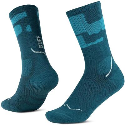 Buff, Unisex, Sportsocken, Merino Mw Crew Socks Teal (45 - 47), Grün Buff, Unisex, Sportsocken, Merino Mw Crew Socks Teal (45 - 47), Grün