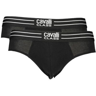 Cavalli Class, Herren, Unterhosen, Nero Cotton Men's Underwear Slip, Schwarz, (Einzelpack, XXL) Cavalli Class, Herren, Unterhosen, Nero Cotton Men's Underwear Slip, Schwarz, (Einzelpack, XXL)