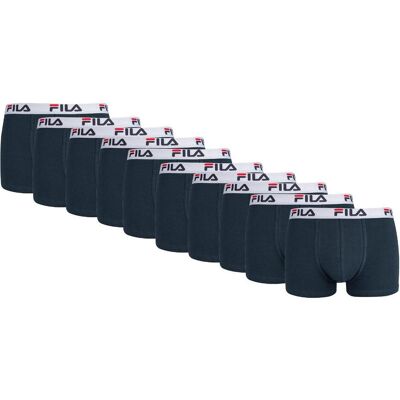 FILA, Herren, Unterhosen, - Heren Basic Boxershorts - 10 Pack - Maat M - Navy, Blau, (10er Pack, M) FILA, Herren, Unterhosen, - Heren Basic Boxershorts - 10 Pack - Maat M - Navy, Blau, (10er Pack, M)