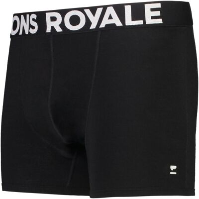 Mons Royale, Herren, Funktionsunterhose, Hold 'em Shorty Boxer (L), Schwarz, L Mons Royale, Herren, Funktionsunterhose, Hold 'em Shorty Boxer (L), Schwarz, L