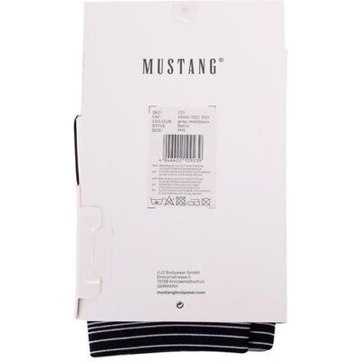 Mustang, Herren, Unterhosen, Boxer, Grau, Schwarz, (2er Pack, XXL) Mustang, Herren, Unterhosen, Boxer, Grau, Schwarz, (2er Pack, XXL)