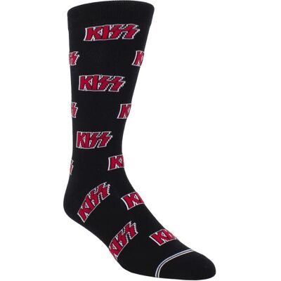 Kiss Herren, Socken, PERRI'S SOCKS, Crew Socks, Officially Licensed Rock Band Socks, Cushioned Novelty Socks for Me, Mehrfarbig, (Einzelpack, 40 - 46) Kiss Herren, Socken, PERRI'S SOCKS, Crew Socks, Officially Licensed Rock Band Socks, Cushioned Novelty Socks for Me, Mehrfarbig, (Einzelpack, 40 - 46)