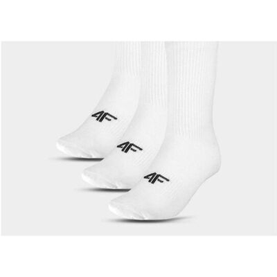4F, Herren, Socken, Herrensocken, Weiss, (3er Pack, 39 - 42) 4F, Herren, Socken, Herrensocken, Weiss, (3er Pack, 39 - 42)