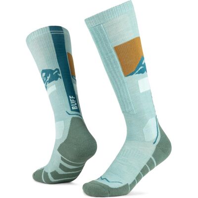 Buff, Unisex, Sportsocken, Merino HW Over The Calf (39 - 41), Türkis, Grün Buff, Unisex, Sportsocken, Merino HW Over The Calf (39 - 41), Türkis, Grün