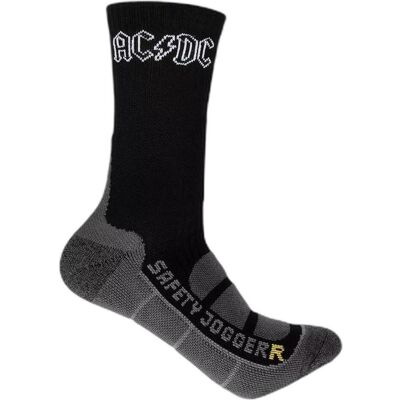 Safety Jogger, Herren, Socken, AC/DC Socken, Weiss, Grau, Schwarz, (2er Pack, 38 - 40) Safety Jogger, Herren, Socken, AC/DC Socken, Weiss, Grau, Schwarz, (2er Pack, 38 - 40)