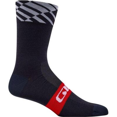 Giro, Herren, Sportsocken, SEASONAL MERINO Socken Rot/Weiss Anthrazit, Grösse M (40 - 42), Rot, Weiss, Grau Giro, Herren, Sportsocken, SEASONAL MERINO Socken Rot/Weiss Anthrazit, Grösse M (40 - 42), Rot, Weiss, Grau