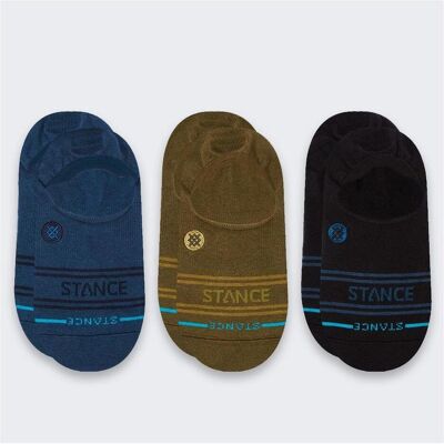 Stance, Herren, Socken, Basic Füsslinge 3 Paar Army, Grün, (3er Pack, S) Stance, Herren, Socken, Basic Füsslinge 3 Paar Army, Grün, (3er Pack, S)