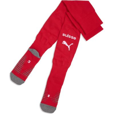 Puma Herren, Sportsocken, SFV Striped Socks Replica (35 - 38), Rot Puma Herren, Sportsocken, SFV Striped Socks Replica (35 - 38), Rot