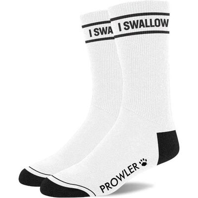 Prowler, Herren, Socken, I Swallow Socks - White/Black, Mehrfarbig, Weiss, Schwarz, (Einzelpack, One Size) Prowler, Herren, Socken, I Swallow Socks - White/Black, Mehrfarbig, Weiss, Schwarz, (Einzelpack, One Size)