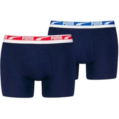 Puma Herren, Unterhosen, Herren-Boxershorts „Everyday Multi Logo“ im 2er-Pack, Mehrfarbig, (2er Pack, L) Puma Herren, Unterhosen, Herren-Boxershorts „Everyday Multi Logo“ im 2er-Pack, Mehrfarbig, (2er Pack, L)