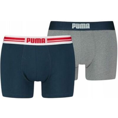 Puma Herren, Unterhosen, Herren Everyday Boxershorts mit platziertem Logo, 2er-Pack, (2er Pack, L) Puma Herren, Unterhosen, Herren Everyday Boxershorts mit platziertem Logo, 2er-Pack, (2er Pack, L)