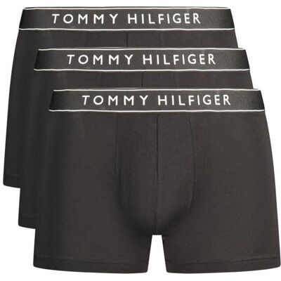Tommy Hilfiger Herren, Unterhosen, Trunk, Schwarz, (3er Pack, M) Tommy Hilfiger Herren, Unterhosen, Trunk, Schwarz, (3er Pack, M)