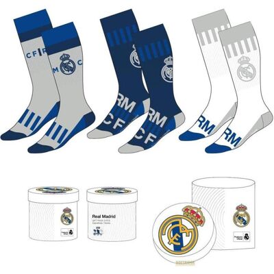 Cerda, Herren, Socken, Real Madrid Socken-Set – Offiziell lizenziert (3er Pack, Grösse 38–45), Mehrfarbig, (3er Pack, 38 - 45) Cerda, Herren, Socken, Real Madrid Socken-Set – Offiziell lizenziert (3er Pack, Grösse 38–45), Mehrfarbig, (3er Pack, 38 - 45)