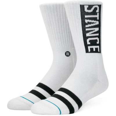Stance, Unisex, Socken, Og, Weiss, (Einzelpack, 47 - 50) Stance, Unisex, Socken, Og, Weiss, (Einzelpack, 47 - 50)