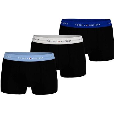 Tommy Hilfiger Herren, Unterhosen, 3p Wb Trunk, Rot, (3er Pack, M) Tommy Hilfiger Herren, Unterhosen, 3p Wb Trunk, Rot, (3er Pack, M)