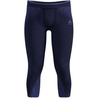 Odlo, Herren, Funktionsunterhose, Blackcomb Eco 3/4 (S), Blau, Violett, S Odlo, Herren, Funktionsunterhose, Blackcomb Eco 3/4 (S), Blau, Violett, S