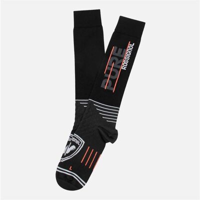 Rossignol, Herren, Socken, Pure Socks Socken, Schwarz, (Einzelpack, L) Rossignol, Herren, Socken, Pure Socks Socken, Schwarz, (Einzelpack, L)