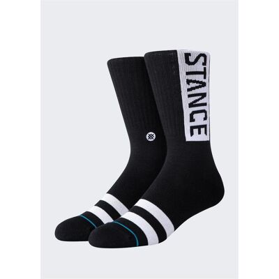 Stance, Herren, Socken, OG Crew Socken 1 Paar Schwarz, Schwarz, (Einzelpack, S) Stance, Herren, Socken, OG Crew Socken 1 Paar Schwarz, Schwarz, (Einzelpack, S)