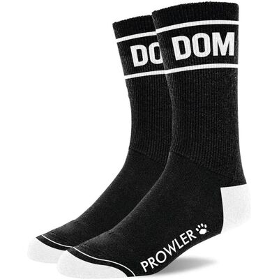 Prowler, Herren, Socken, Dom Socks - Black/White, Schwarz, (39 - 45) Prowler, Herren, Socken, Dom Socks - Black/White, Schwarz, (39 - 45)
