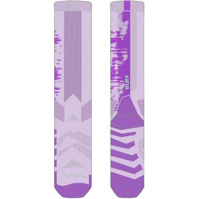 Buff, Unisex, Sportsocken, Merino HW Over the Calf Socks (45 - 47), Violett Buff, Unisex, Sportsocken, Merino HW Over the Calf Socks (45 - 47), Violett