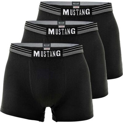 Mustang, Herren, Unterhosen, Boxershort Casual Stretch, Blau, (3er Pack, XL) Mustang, Herren, Unterhosen, Boxershort Casual Stretch, Blau, (3er Pack, XL)
