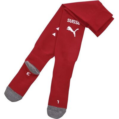 Puma Herren, Sportsocken, Team SFV Stacked Logo Socks Replica (47 - 49), Rot Puma Herren, Sportsocken, Team SFV Stacked Logo Socks Replica (47 - 49), Rot