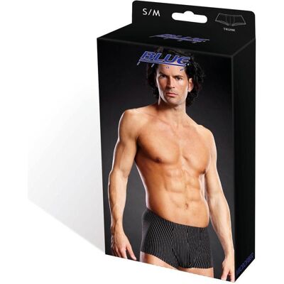 Blue Line, Herren, Unterhosen, Performance Microfiber Pinstripe Trunk S/M, Schwarz, (Einzelpack, M, S) Blue Line, Herren, Unterhosen, Performance Microfiber Pinstripe Trunk S/M, Schwarz, (Einzelpack, M, S)