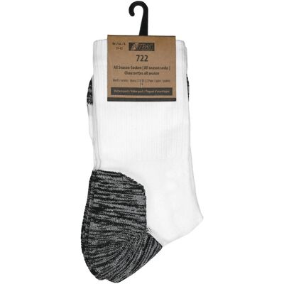 Nitras, Socken, All Season-Socken, verschiedene Farben, wadenhoch, anatomische Links-Rechts-Passform, sehr gu, Weiss, (2er Pack, 35 - 38, 39 - 42, 43 - 46, 47 - 50) Nitras, Socken, All Season-Socken, verschiedene Farben, wadenhoch, anatomische Links-Rechts-Passform, sehr gu, Weiss, (2er Pack, 35 - 38, 39 - 42, 43 - 46, 47 - 50)