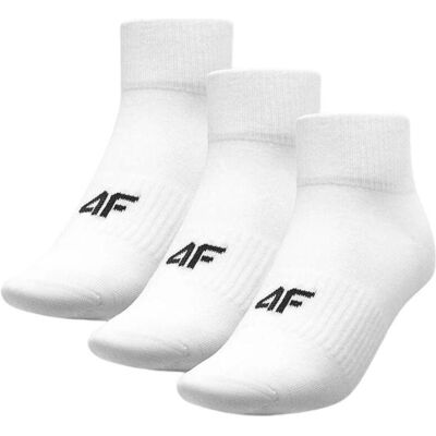 4F, Herren, Socken, Socken, Weiss, (3er Pack, 39 - 42) 4F, Herren, Socken, Socken, Weiss, (3er Pack, 39 - 42)