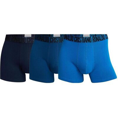 CR7, Herren, Unterhosen, Trunk, Mehrfarbig, (3er Pack, M) CR7, Herren, Unterhosen, Trunk, Mehrfarbig, (3er Pack, M)
