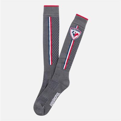 Rossignol, Herren, Sportsocken, Strato Socken (XL), Silber, Grau Rossignol, Herren, Sportsocken, Strato Socken (XL), Silber, Grau