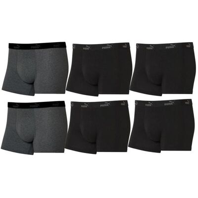 Puma Herren, Unterhosen, Herren Boxershorts 6er-Pack, Mehrfarbig, (6er Pack, XL) Puma Herren, Unterhosen, Herren Boxershorts 6er-Pack, Mehrfarbig, (6er Pack, XL)