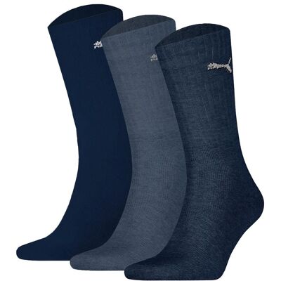 Puma Socken, Socken Sportlich Stretch, Blau, (3er Pack, 43 - 46) Puma Socken, Socken Sportlich Stretch, Blau, (3er Pack, 43 - 46)