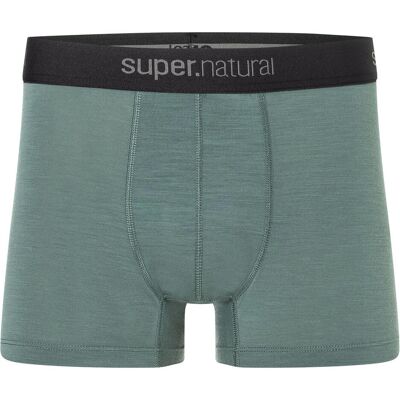 Super Natural, Herren, Funktionsunterhose, Tundra 175 Boxer (48), Türkis, 48 Super Natural, Herren, Funktionsunterhose, Tundra 175 Boxer (48), Türkis, 48
