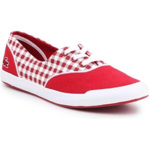 Lacoste, Damen, Halbschuhe, Lancelle Schnürschuhe, Rot, Weiss, (40.5) Lacoste, Damen, Halbschuhe, Lancelle Schnürschuhe, Rot, Weiss, (40.5)
