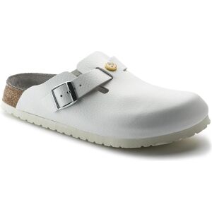 Birkenstock, Unisex, Sandalen, Boston Naturleder Normal, Weiss, (40) Birkenstock, Unisex, Sandalen, Boston Naturleder Normal, Weiss, (40)