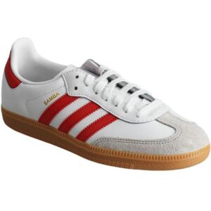 Adidas Damen, Sneakers, Samba OG Kids Women's Sneakers - JQ2833, Rot, Weiss, (38) Adidas Damen, Sneakers, Samba OG Kids Women's Sneakers - JQ2833, Rot, Weiss, (38)