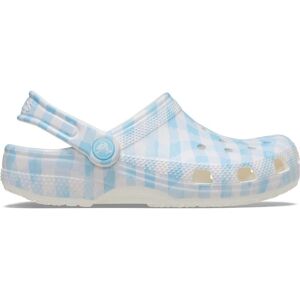 Crocs, Damen, Hausschuhe, Classic Gingham Clog, Blau, (38, 39) Crocs, Damen, Hausschuhe, Classic Gingham Clog, Blau, (38, 39)