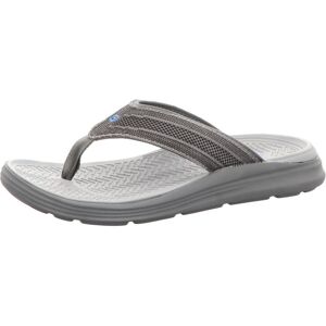 Skechers, Herren, Flip-Flops, Herren Pantoletten 204383, Grau, (40) Skechers, Herren, Flip-Flops, Herren Pantoletten 204383, Grau, (40)