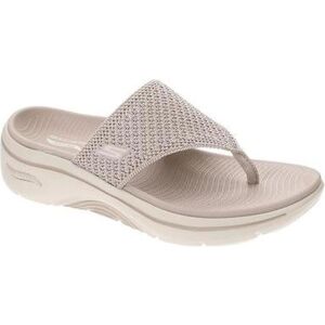 Skechers, Damen, Sandalen, Go Walk Arch Fit 2.0 Zandal - - Dames Sandalen - Taupe, Beige, (41) Skechers, Damen, Sandalen, Go Walk Arch Fit 2.0 Zandal - - Dames Sandalen - Taupe, Beige, (41)
