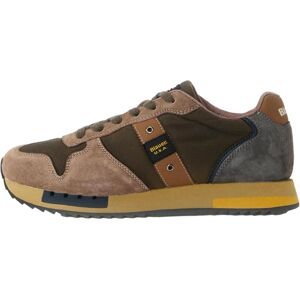 Blauer, Herren, Sneakers, Sneaker QUEENS 01 Low-Sneaker, Braun, Grün, (45) Blauer, Herren, Sneakers, Sneaker QUEENS 01 Low-Sneaker, Braun, Grün, (45)
