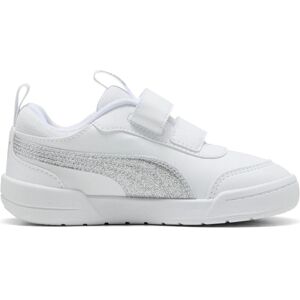 Puma Jungen, Sneakers, multiflex 2 Glitz FS V PS, Weiss, Silber, Mehrfarbig, (29) Puma Jungen, Sneakers, multiflex 2 Glitz FS V PS, Weiss, Silber, Mehrfarbig, (29)
