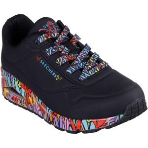 Skechers, Damen, Sneakers, Uno Damen-Sneaker – Ravaged Love, Schwarz, (37) Skechers, Damen, Sneakers, Uno Damen-Sneaker – Ravaged Love, Schwarz, (37)