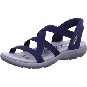 Skechers, Damen, Sandalen, Reggae Slim - Stretch Flex, Blau, (42) Skechers, Damen, Sandalen, Reggae Slim - Stretch Flex, Blau, (42)